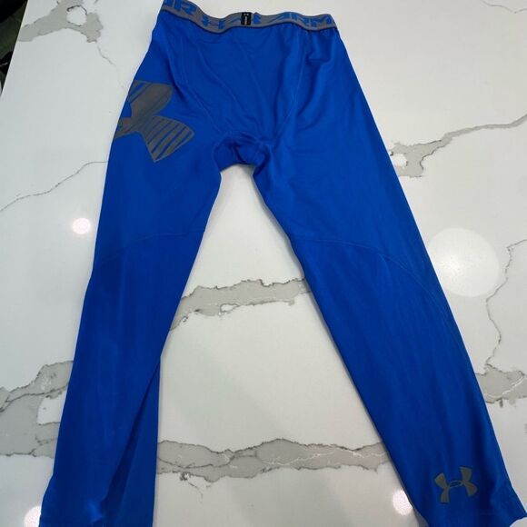 Blue Athletic Pants with Logo - Picture 7 of 8